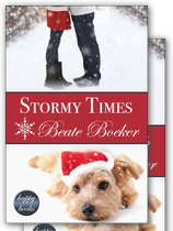 Cover Stormy Times by Beate Boeker sweet Christmas romance puppy